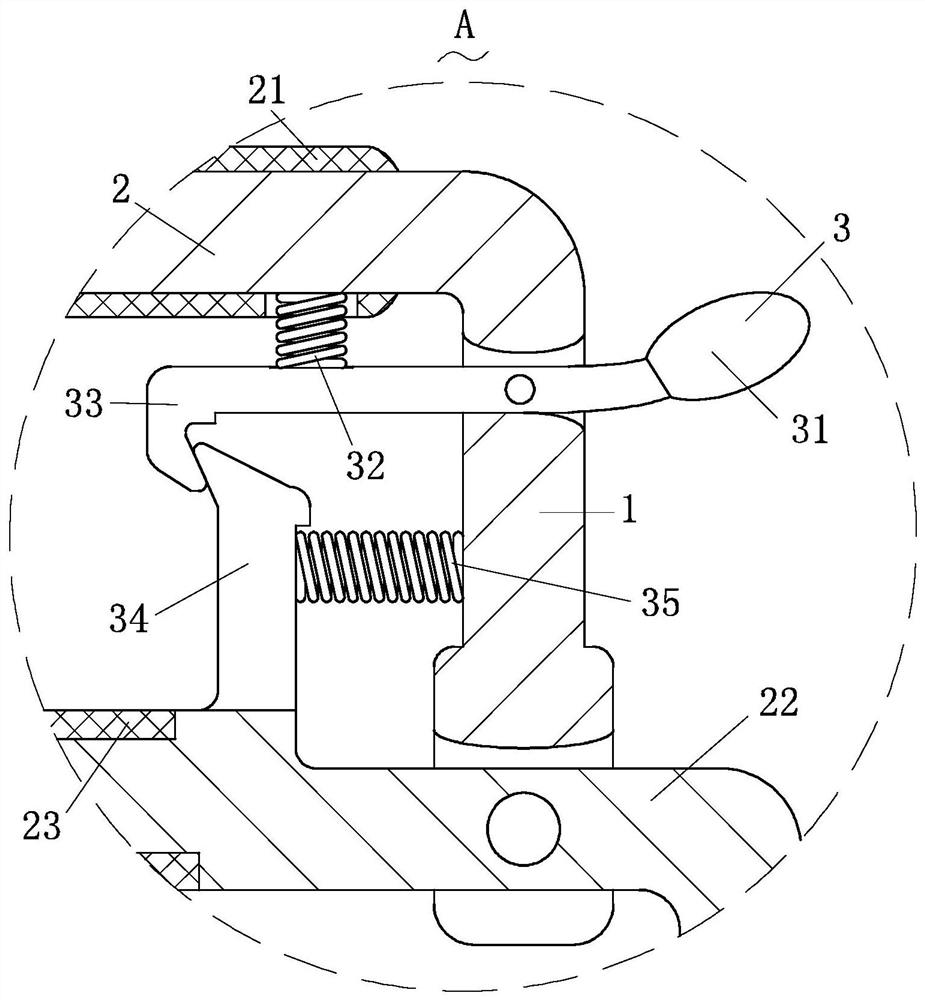 A brick gripper with safety protection function