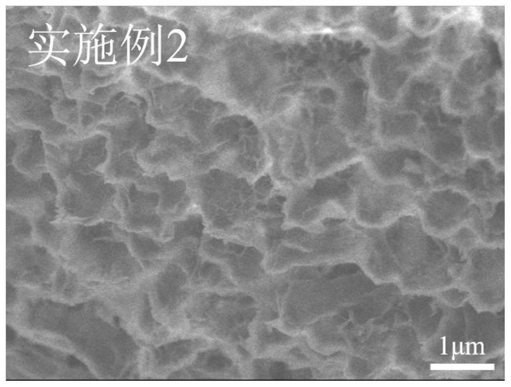 Method for preparing NiCo hydrotalcite/foamed nickel composite material by taking Co-MOF as sacrificial template