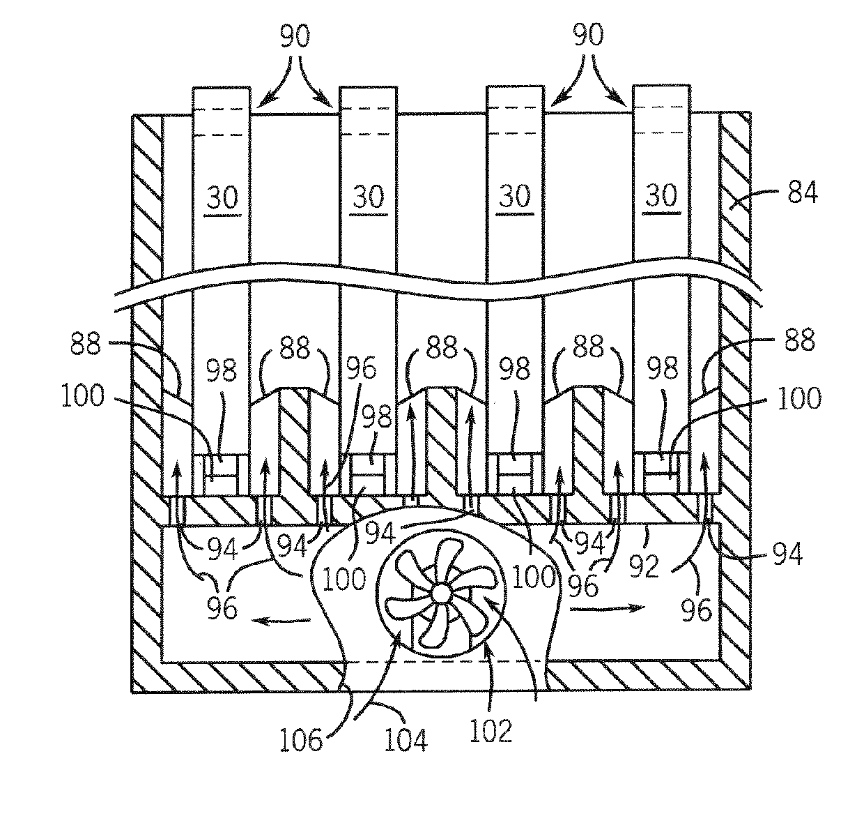 Radiographic detector docking station with dynamic environmental control