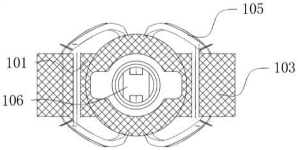 Woven-mesh-shaped valve repair clamp