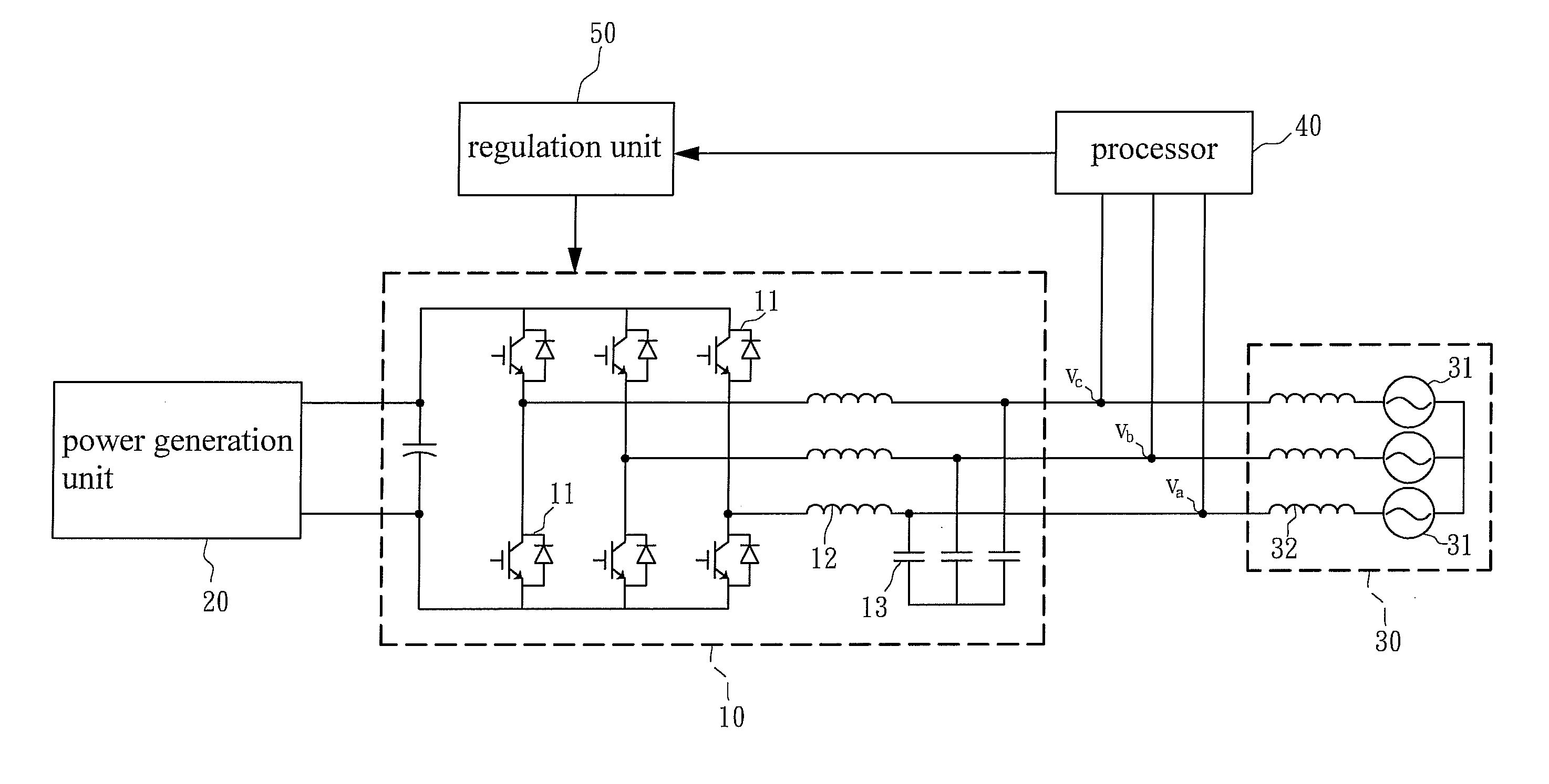 Low voltage ride-through control method for grid-connected converter of distributed energy resources