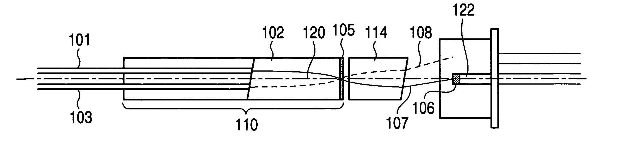 Optical tap module