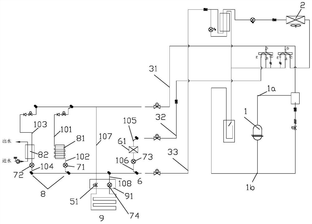 Control method for multi-line system, multi-line system and storage medium