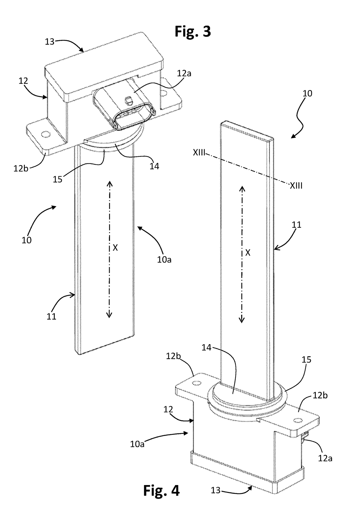 Sensor for detecting the level of a medium