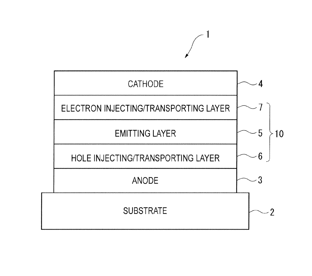 Organic electroluminescent element