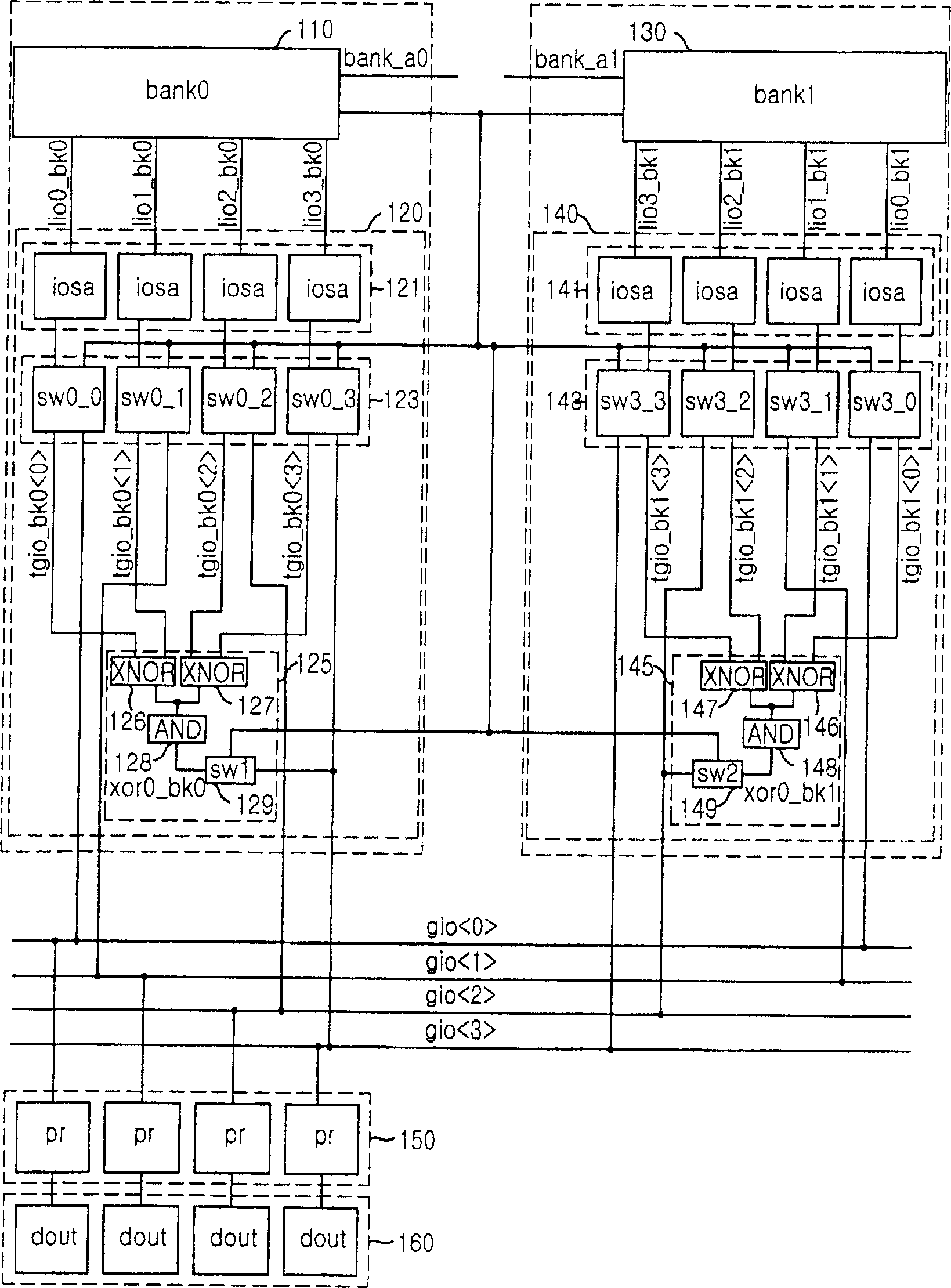 Memory cell test circuit for use in semiconductor memory device and its method