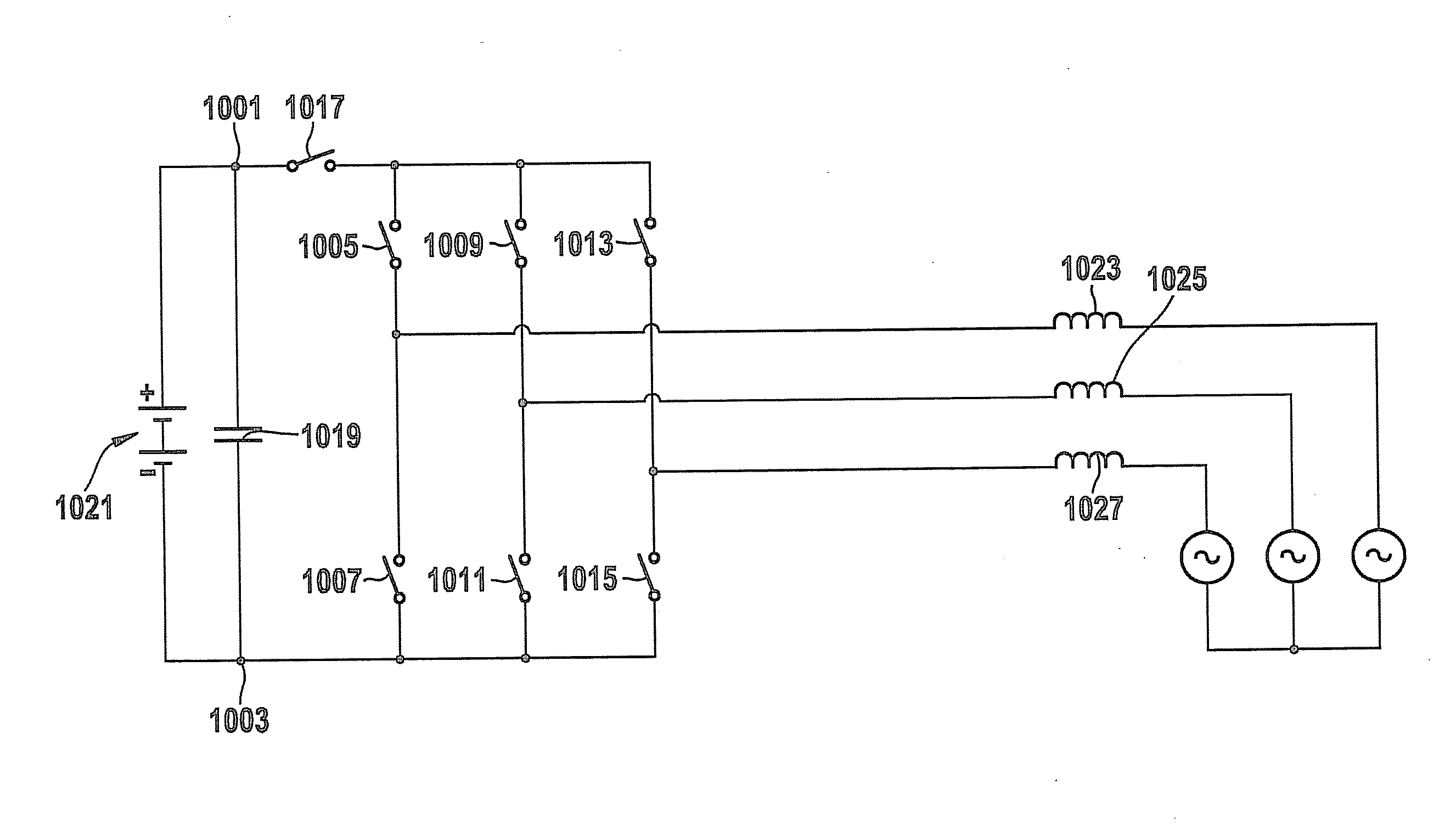 Inverter System Having a Decoupling Switching Element