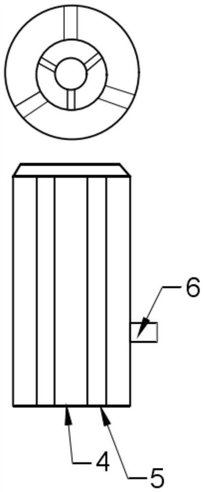 Preparation method and production device of large-particle spherical glass