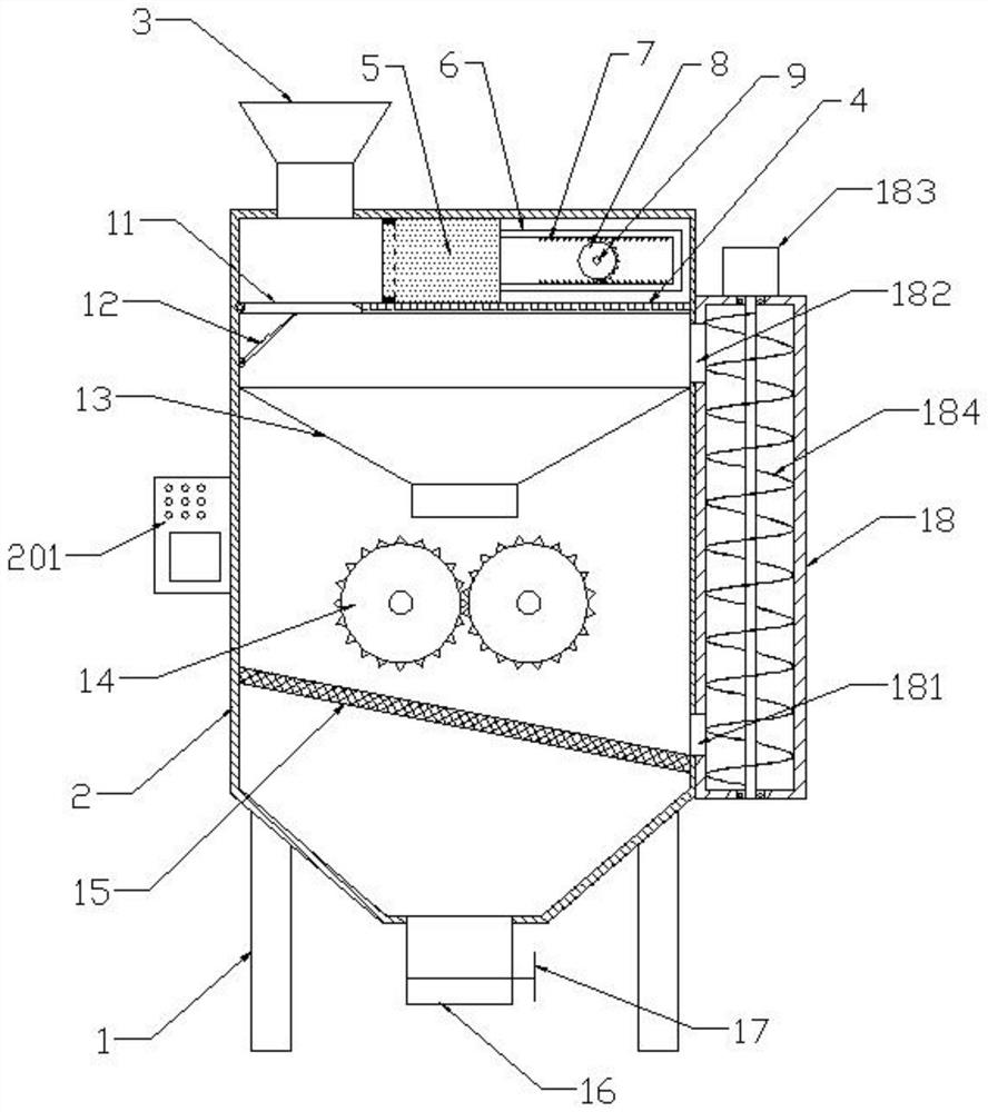 Quartz glass tube waste material treatment machine and treatment method