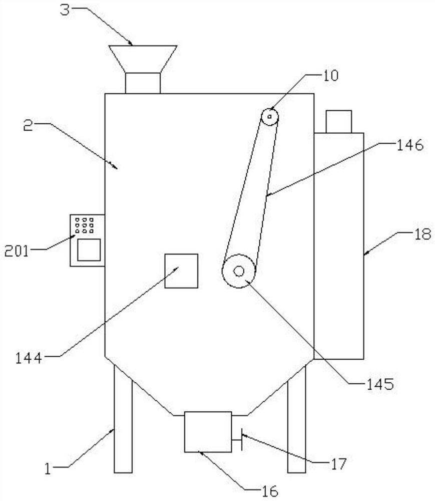 Quartz glass tube waste material treatment machine and treatment method