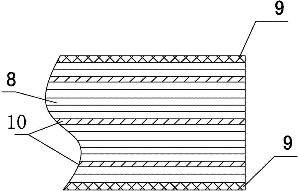 Packaging membrane used for vacuum insulation board and vacuum insulation board thereof