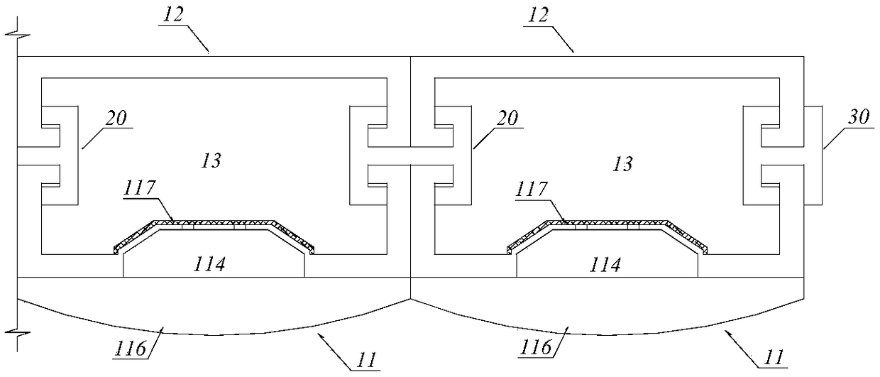 All-prefabricated assembling type environmentally friendly retaining wall and construction method