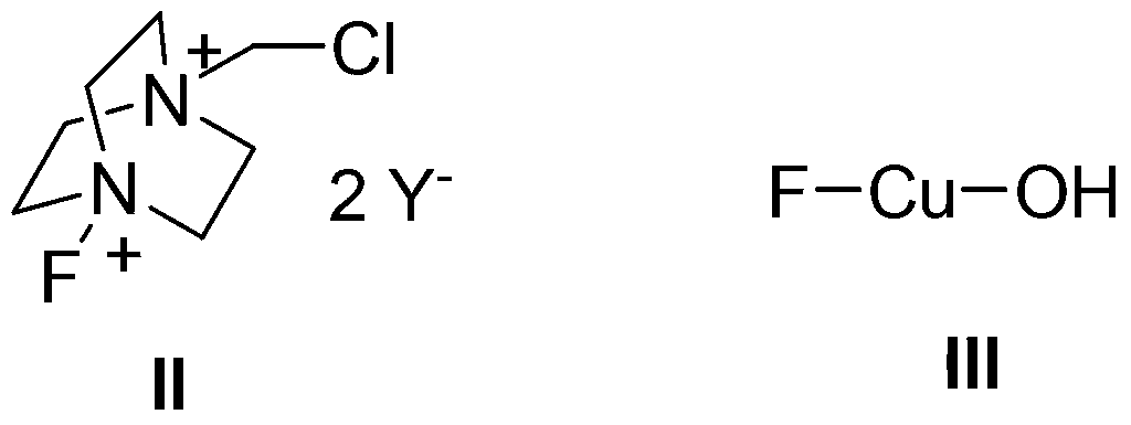 Preparation method for alkali type copper fluoride