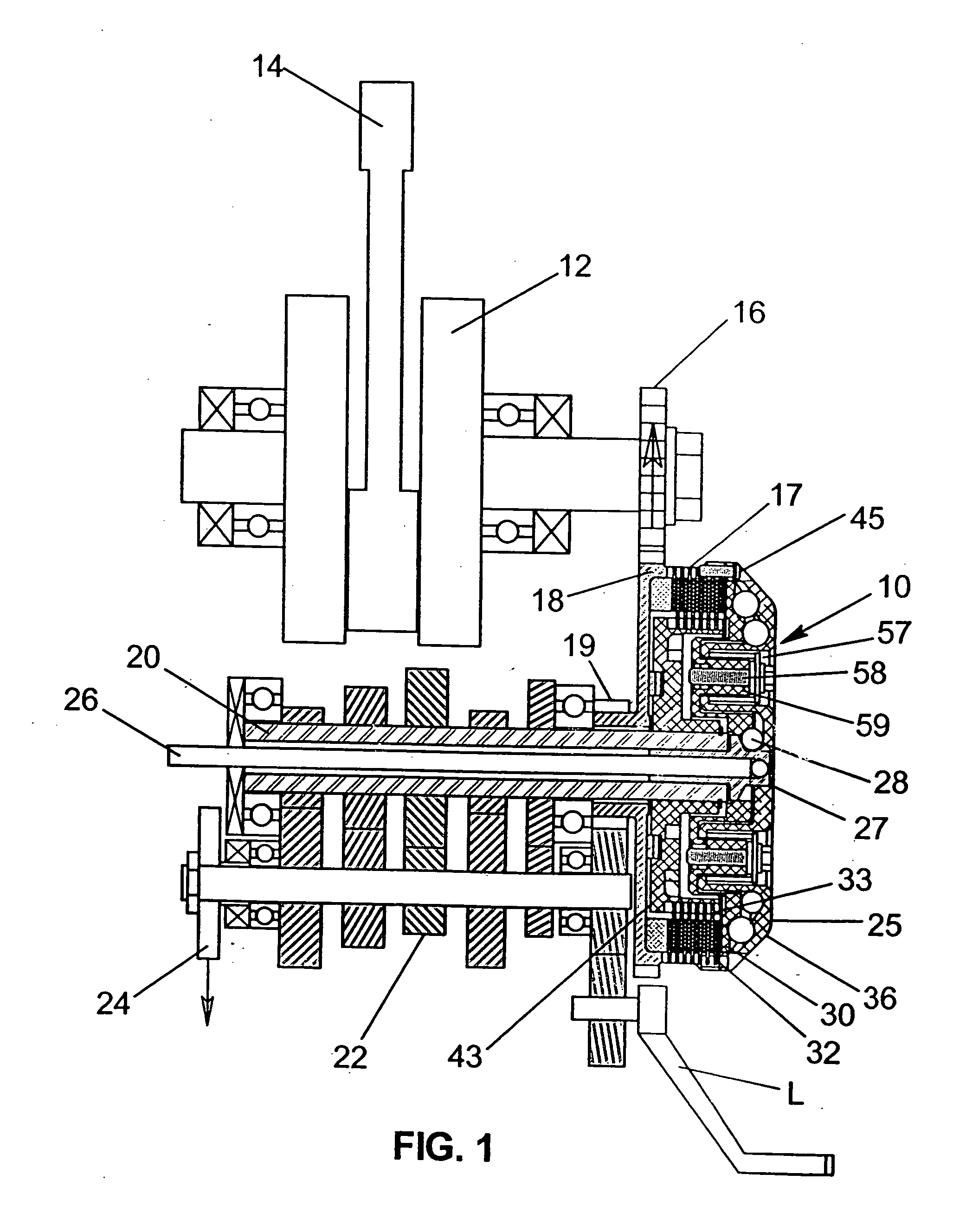 Centrifugal clutch and cover mount assembly therefor