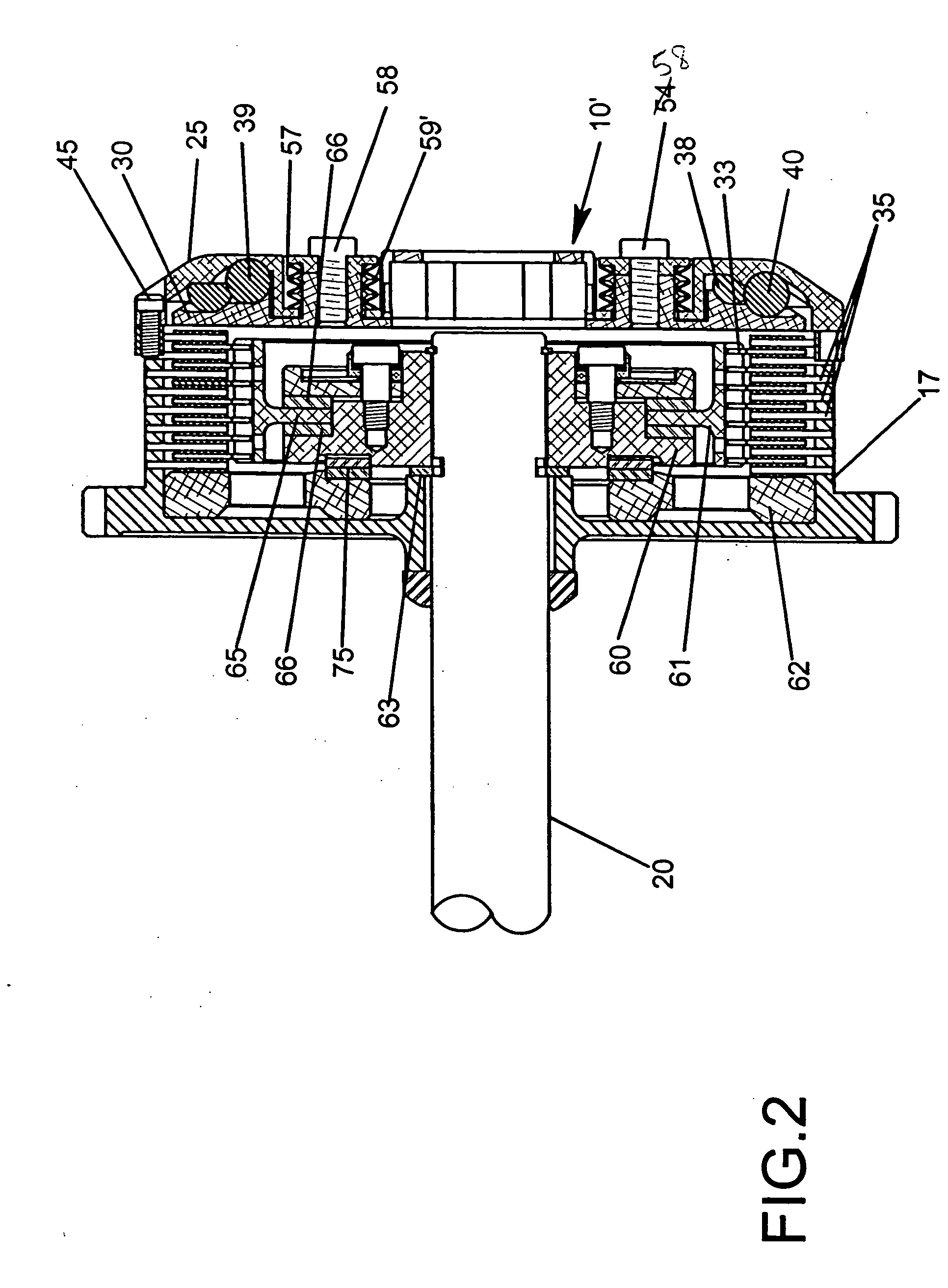 Centrifugal clutch and cover mount assembly therefor