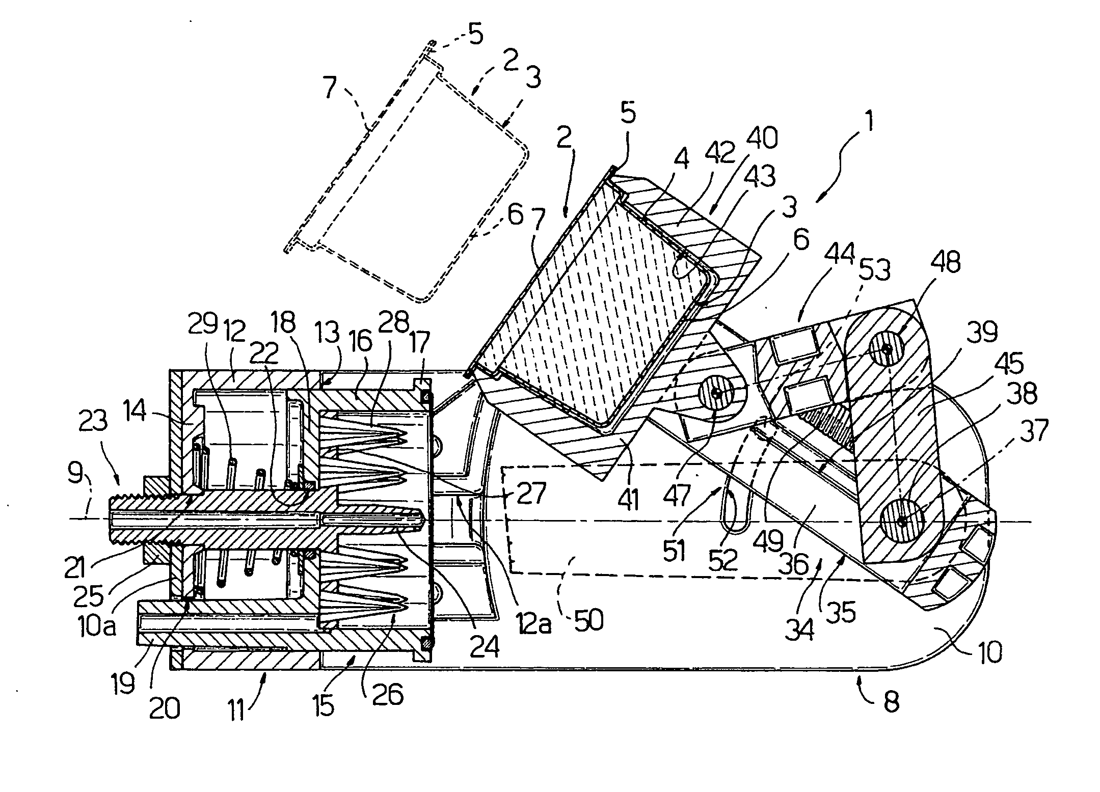 Infusion method and device for making a coffee beverage