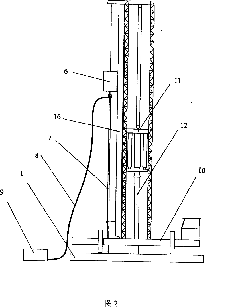 Constructing  machinery for cement slotting composite piles