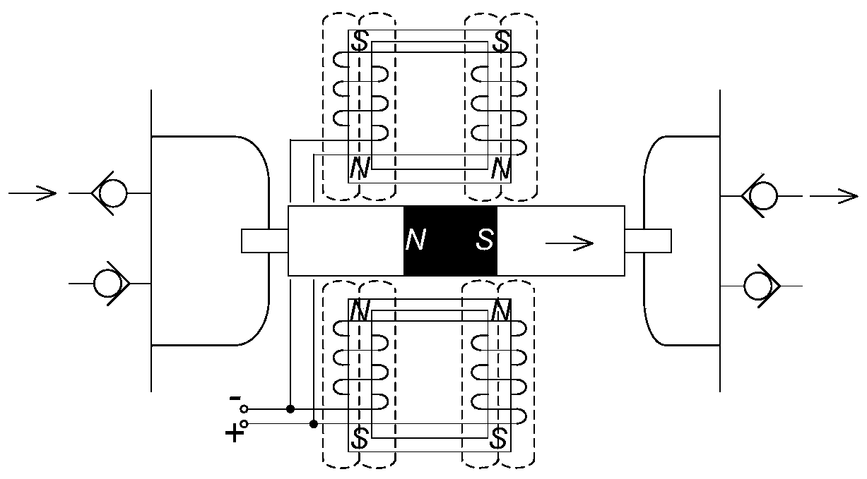 A reciprocating air pump and its control method