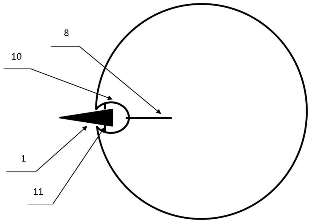 Multi-needle-head spinning fiber preparation device and method based on online algorithm