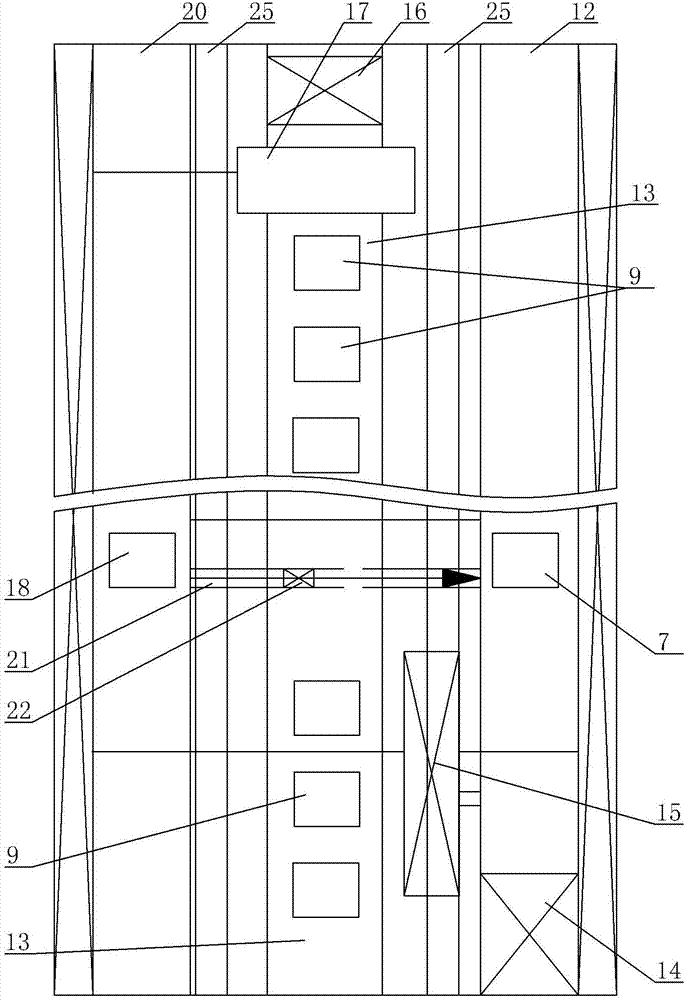 Heat dissipation air duct system special for construction