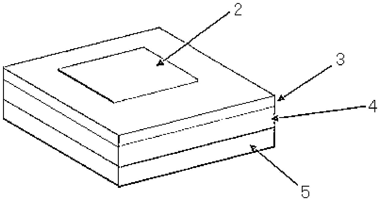 Two-dimensional stratified material saturable absorber device and manufacturing method thereof