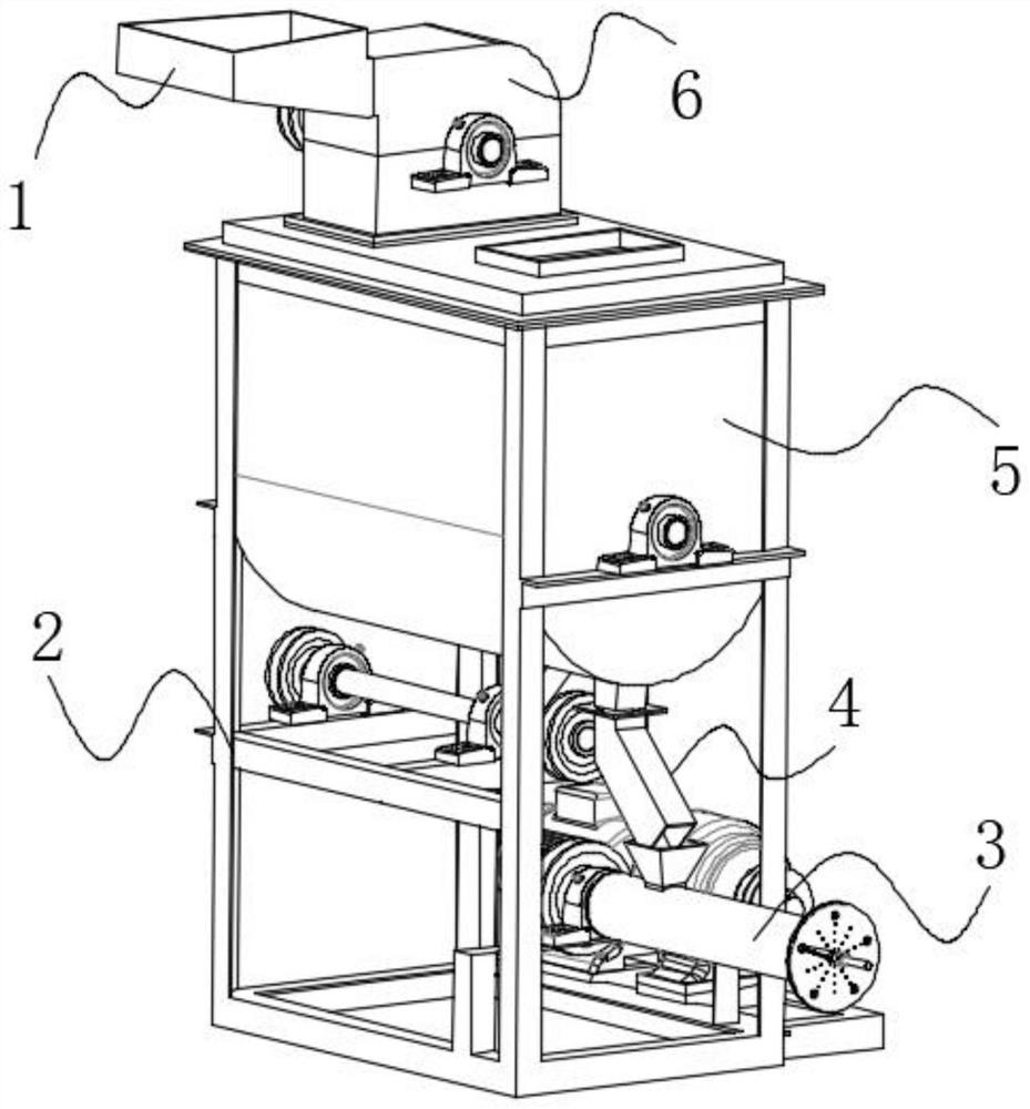 Environment-friendly pig feed processing equipment