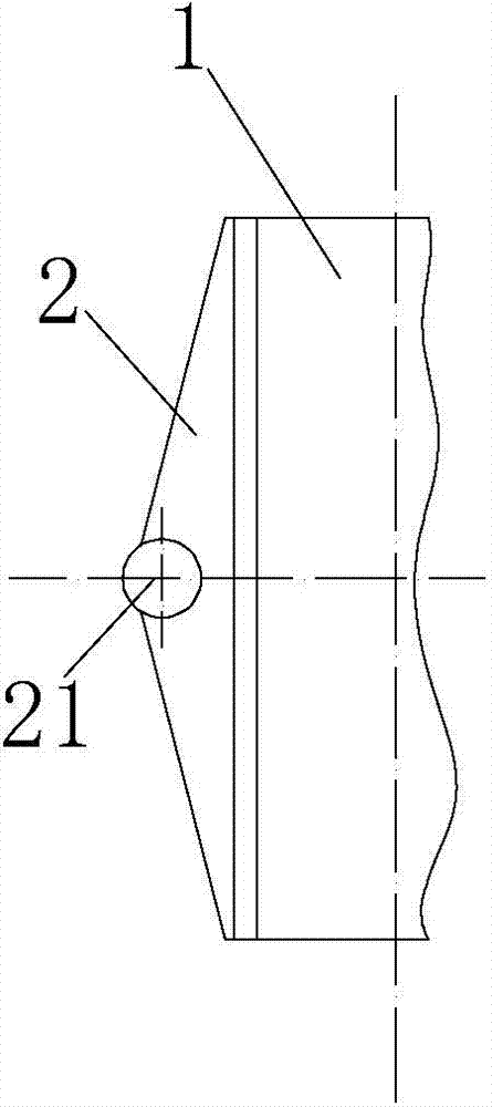 Righting type downhole cable protector