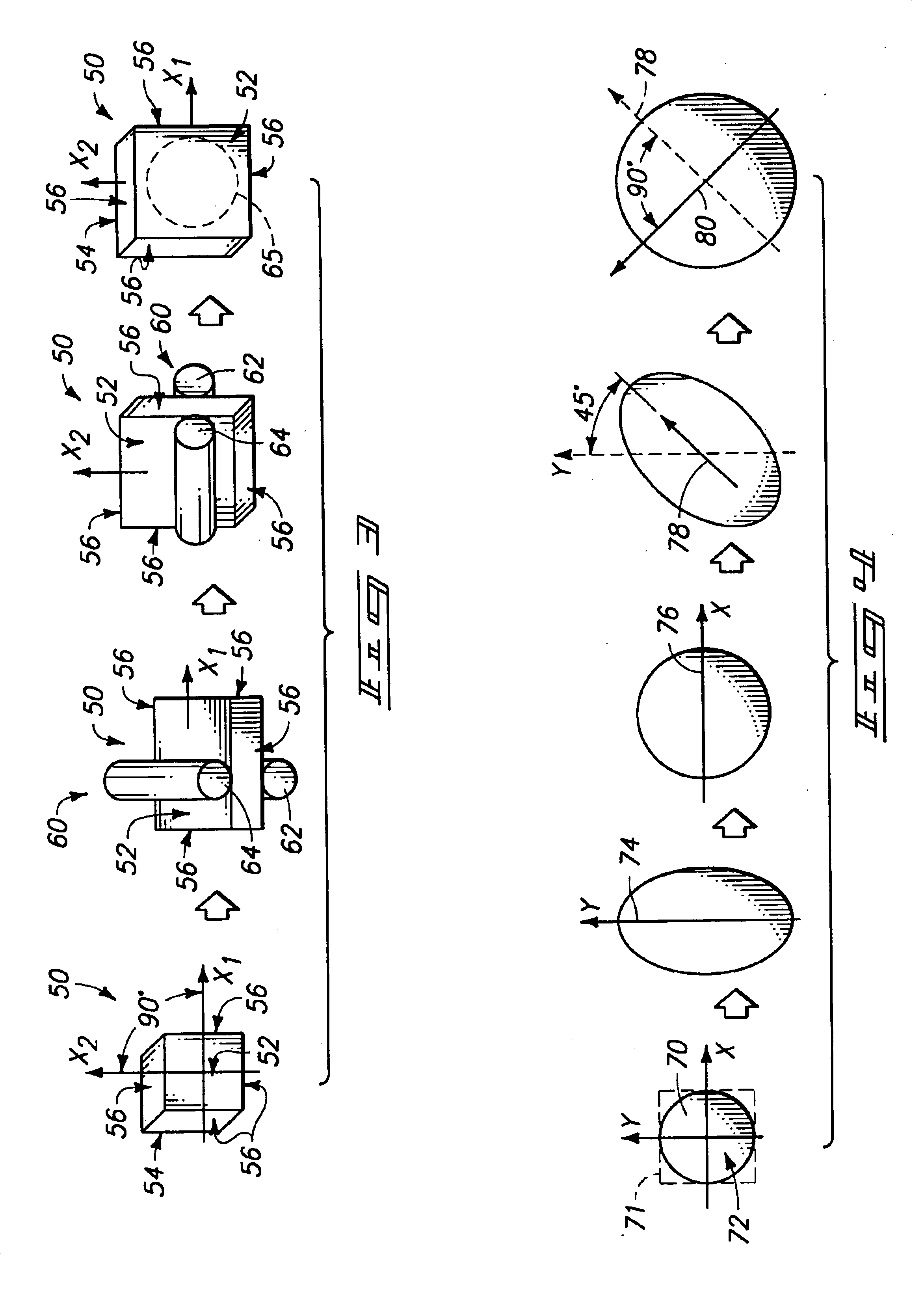 Physical vapor deposition targets, and methods of fabricating metallic materials