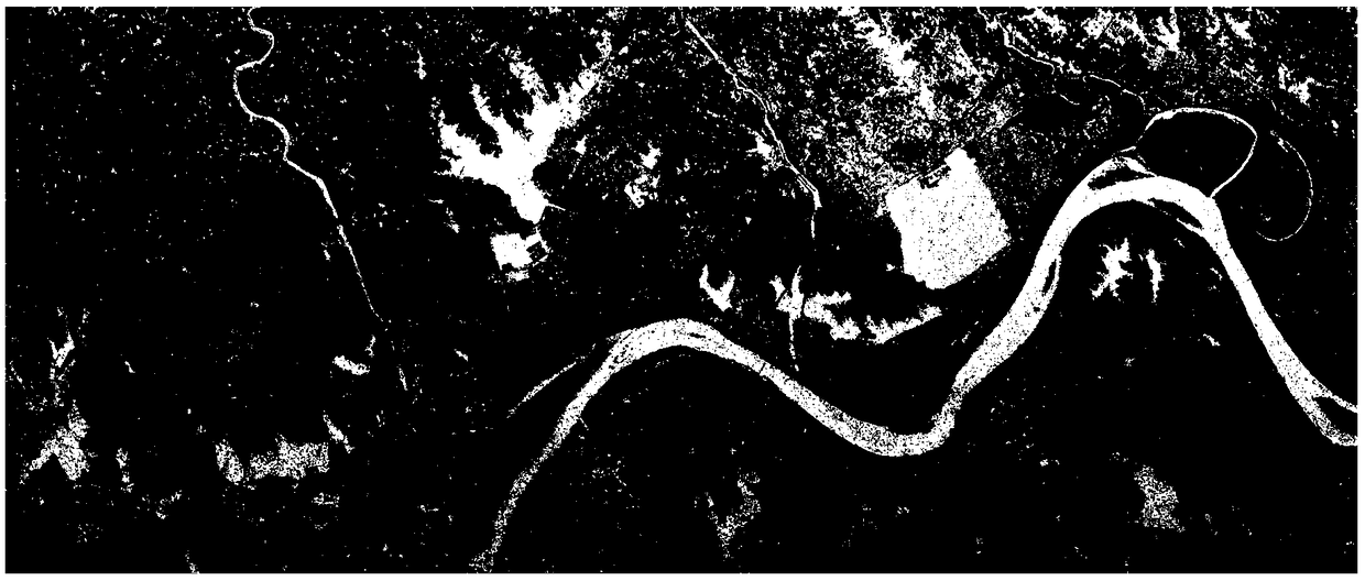 SAR image and optical image fusion method based on HSL and image entropy