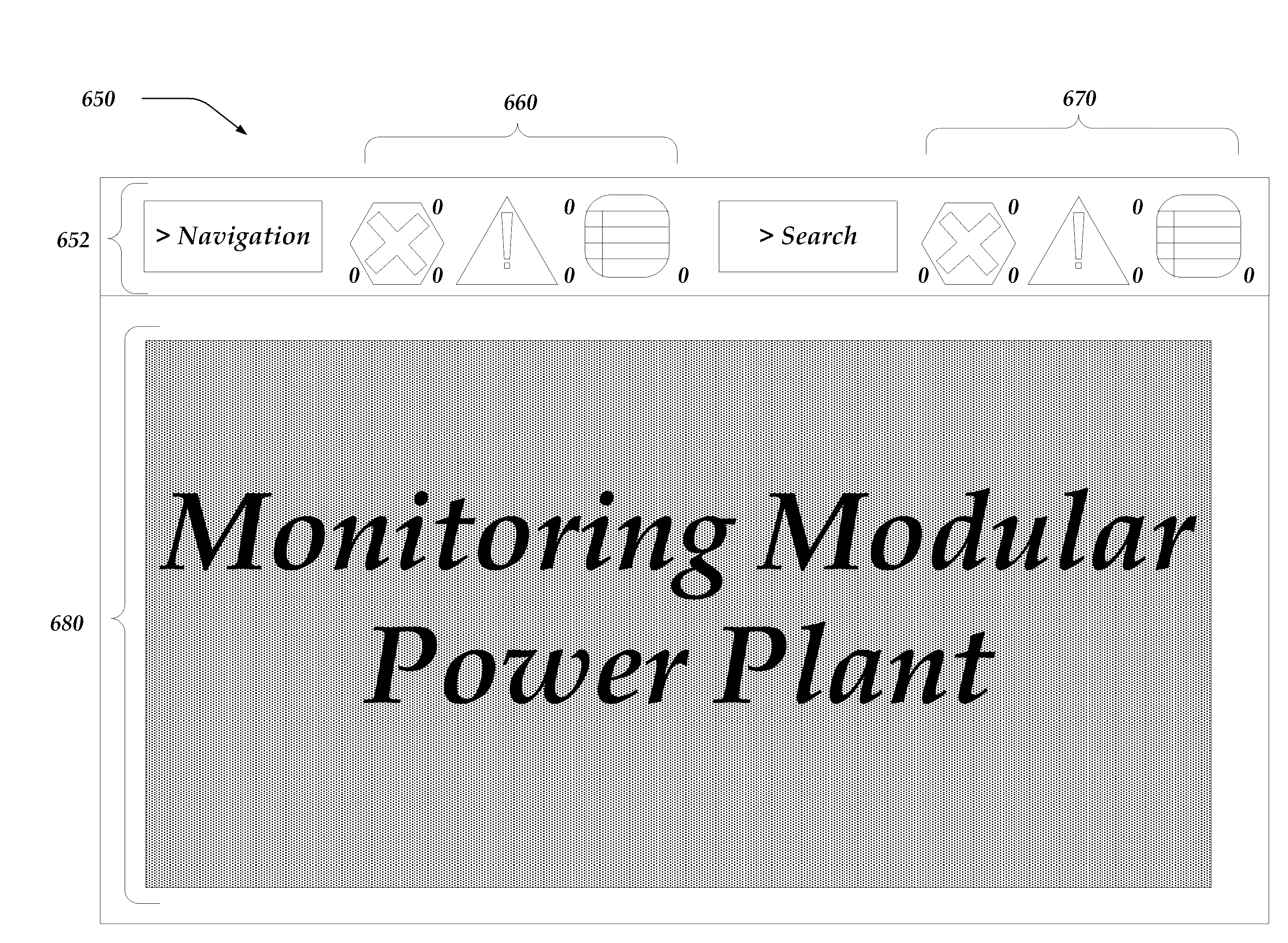 Notification management systems and methods for monitoring the operation of a modular power plant