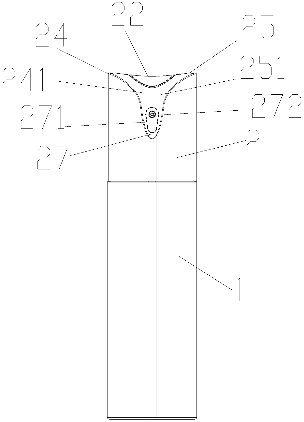 An anti-loosening bottle mouth structure