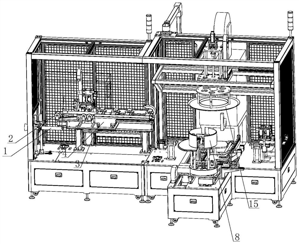 Large-core-diameter wire harness user-defined cutting and rolling equipment