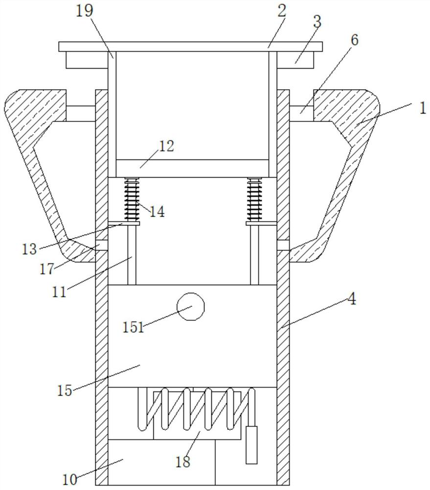 Floor drain device based on siphon position adjustment and change