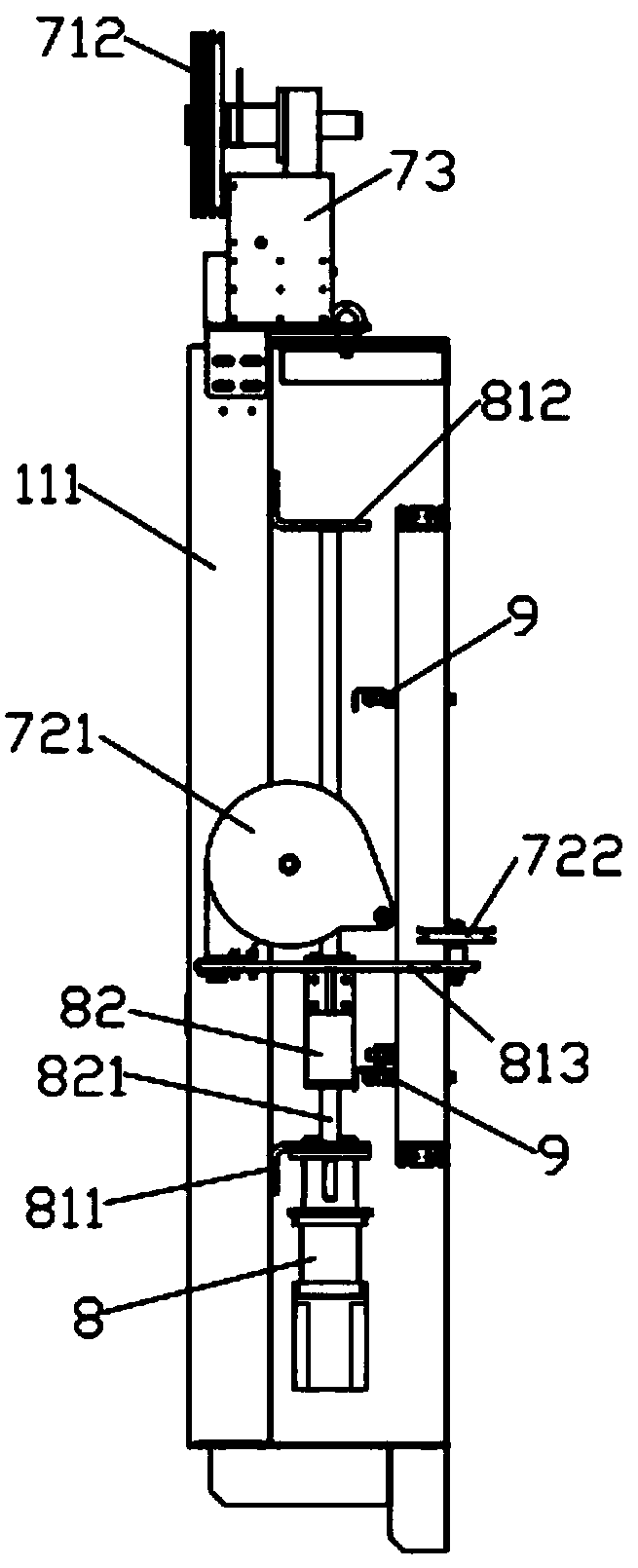 Oil-coating conductive wire support for enameled wires