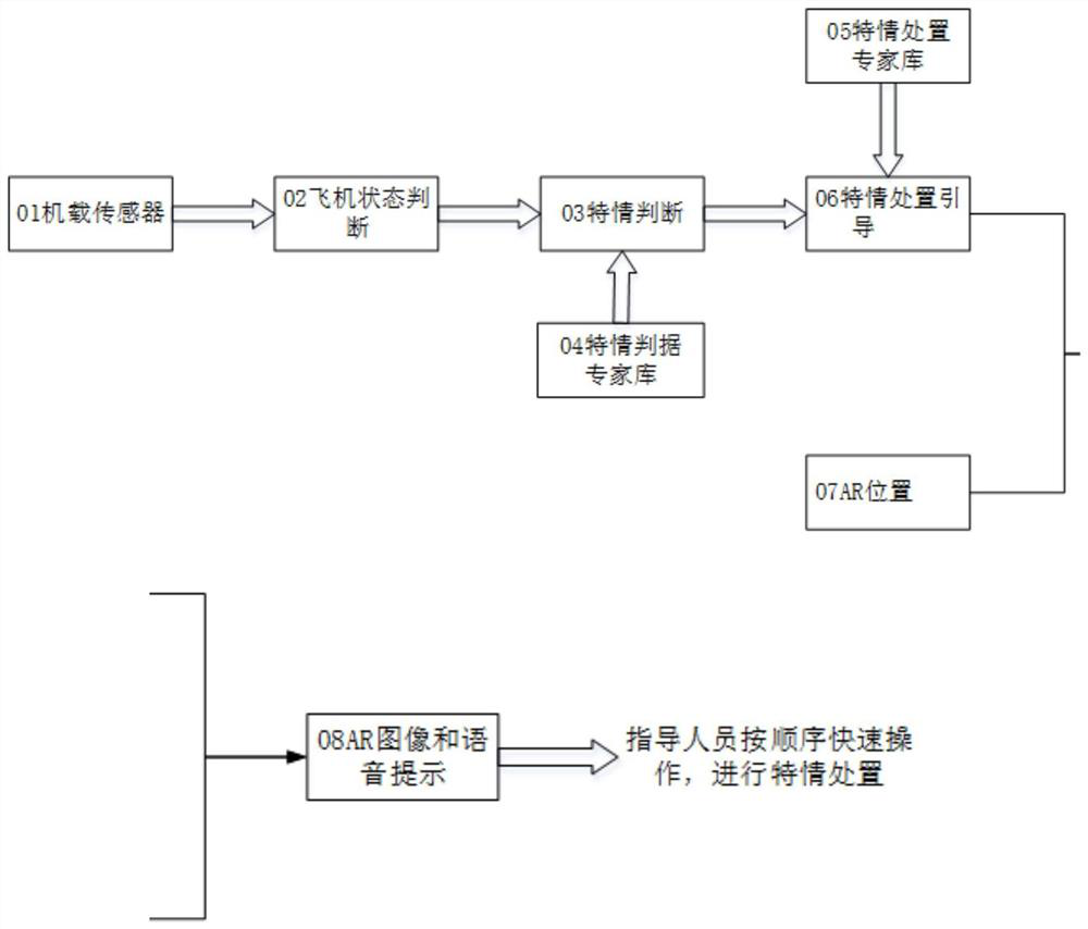 Special situation disposal method and device based on AR (Augmented Reality)