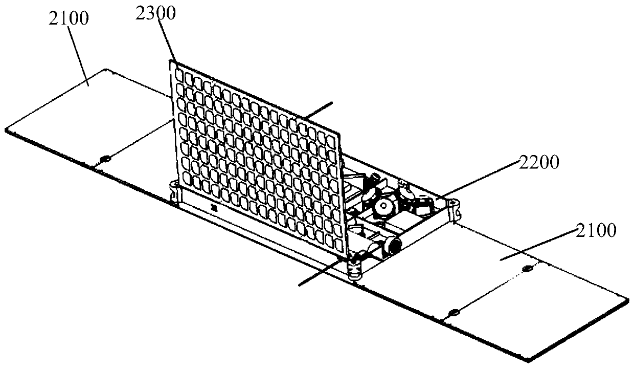 Satellite launching method and satellite fixing device