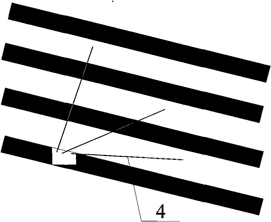 Directional fracturing permeability improvement outburst elimination method in coal mine and device thereof.