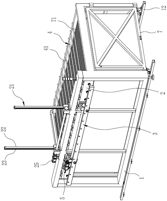 Water curtain block corrugated paper stacking system