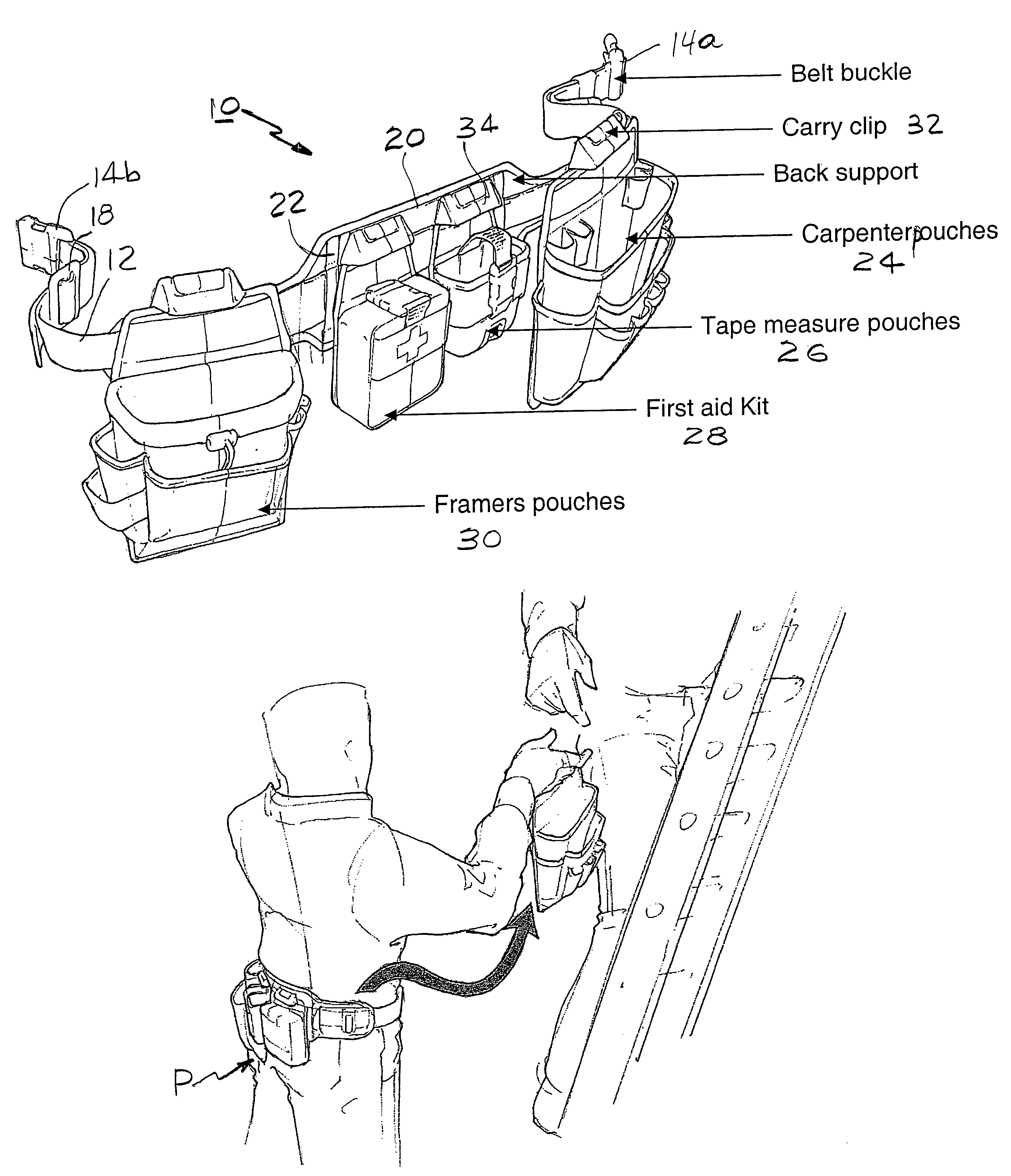 Utility belt system