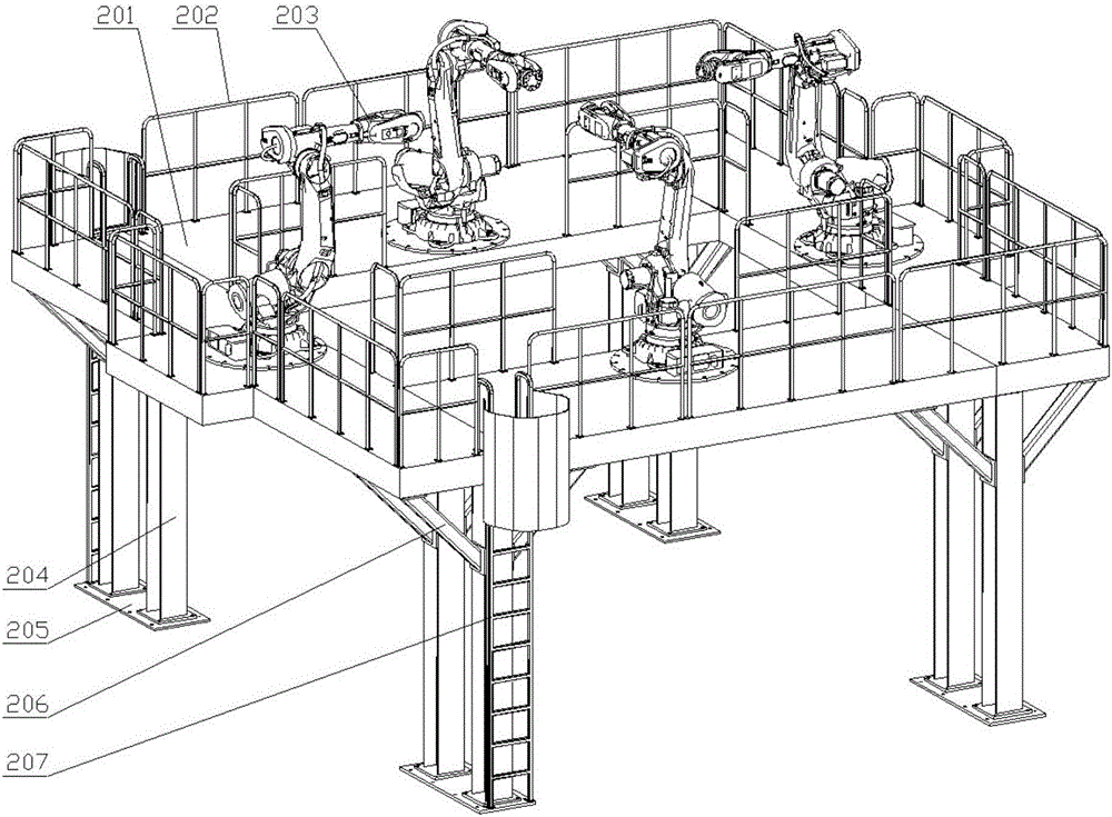 Flexible totally-assembling system for efficient and random switching of multiple vehicle types