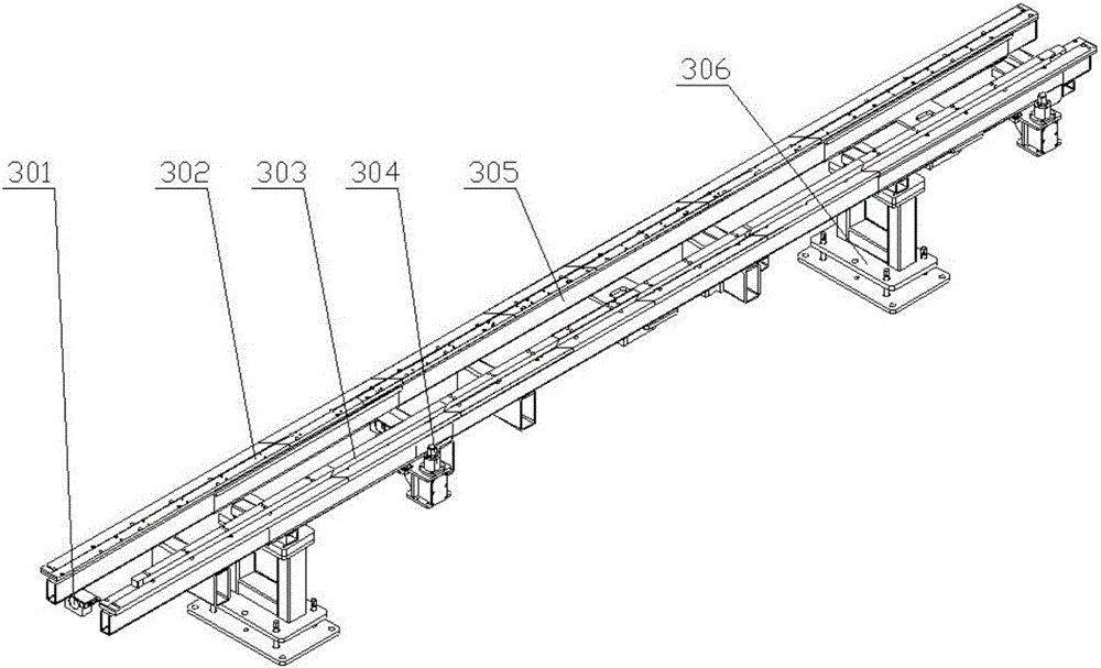 Flexible totally-assembling system for efficient and random switching of multiple vehicle types