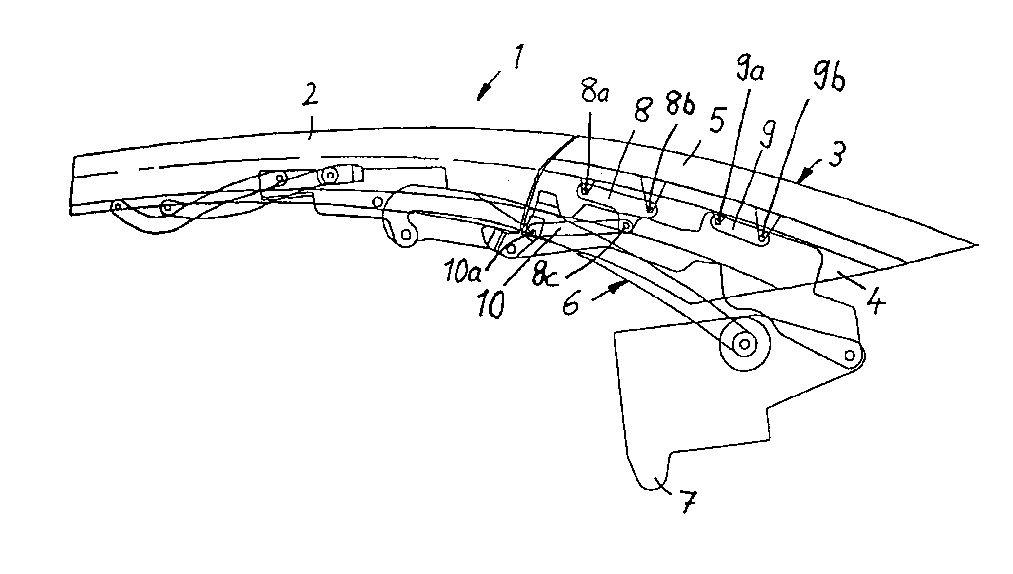 Hardtop vehicle roof