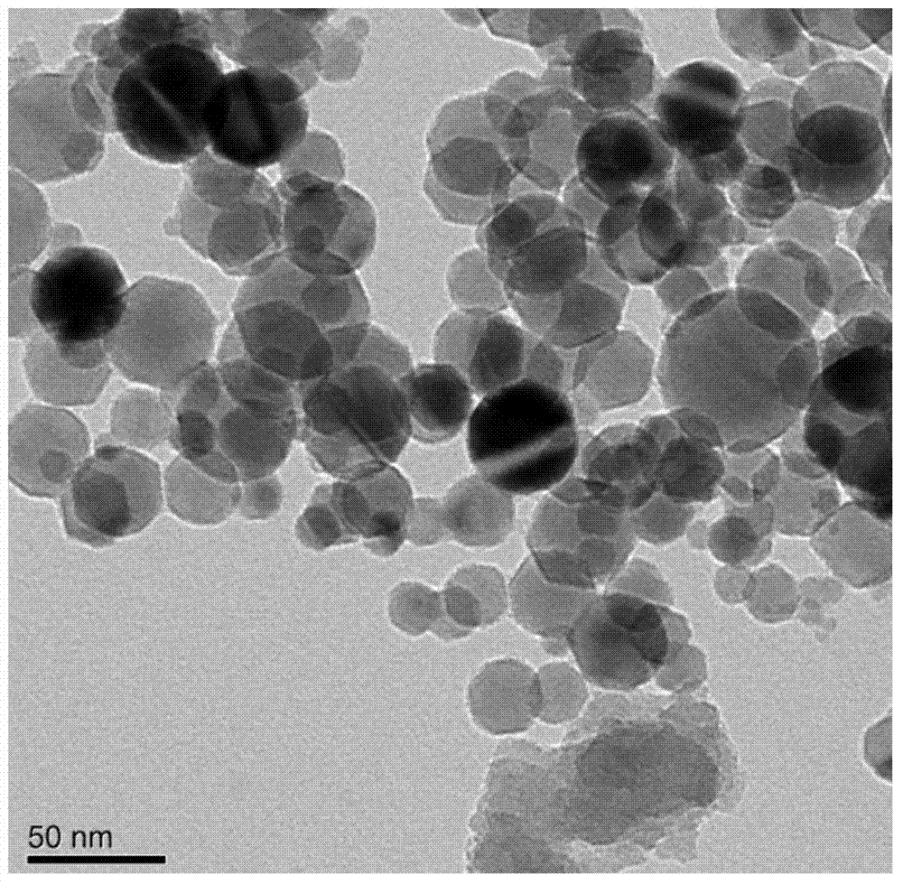 Red-light emission fluorescent carbon dot with up and down conversion function and preparation method of red-light emission fluorescent carbon dot