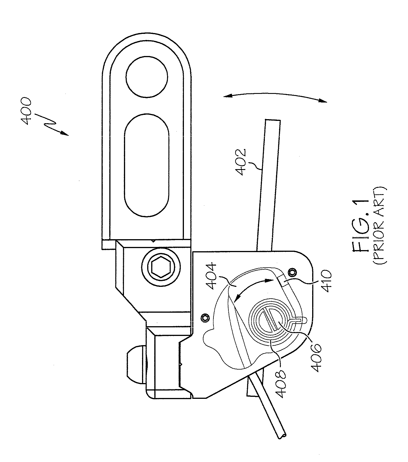 Fall away arrow rest system