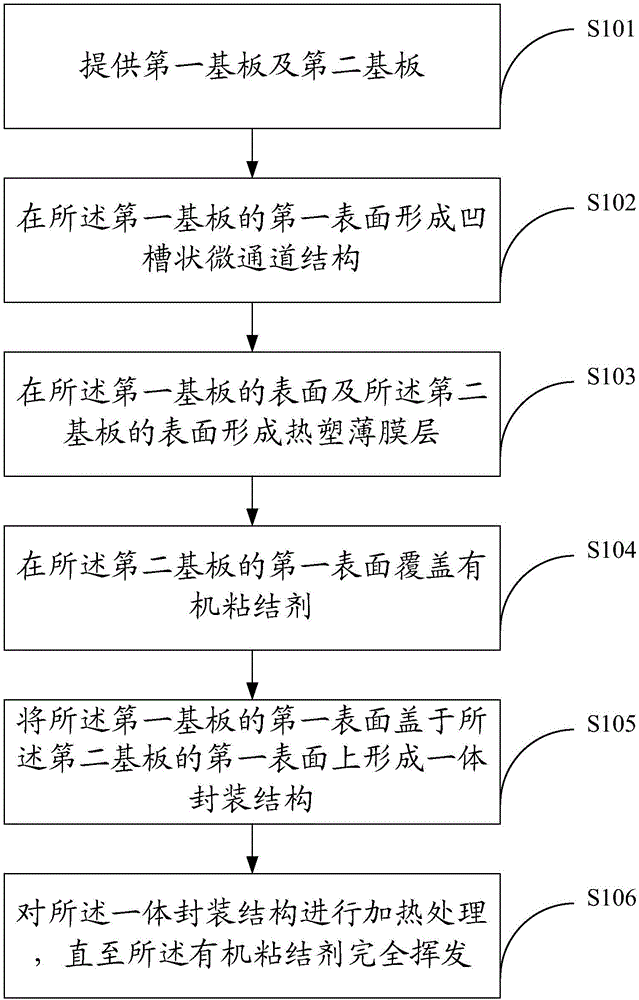 Method for packaging microfluidic chip