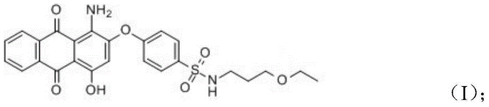 Alkali-resistant fast-dyeing disperse dye and preparation method thereof