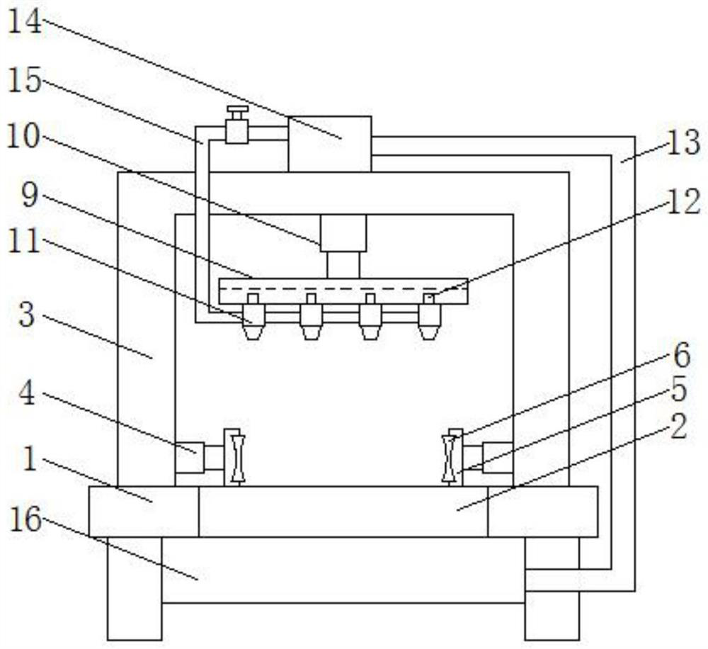 Wood water cutting device and cutting method with water circulation function