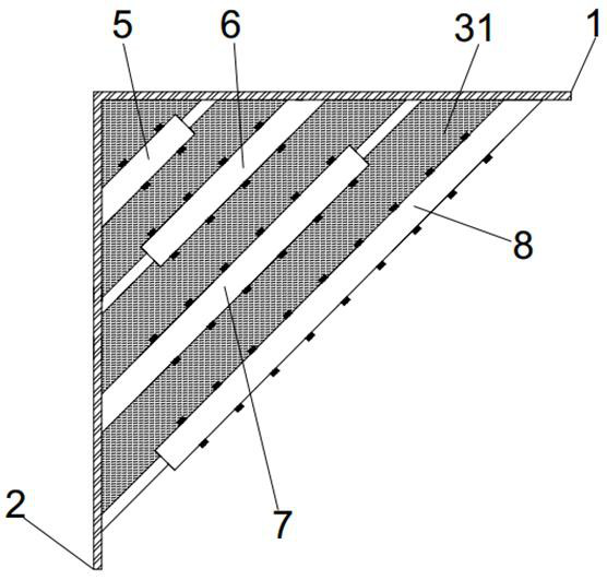 Multi-stage energy dissipating device for building structure joint