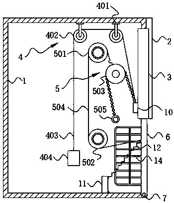 Turnover turning plate tool for construction elevator