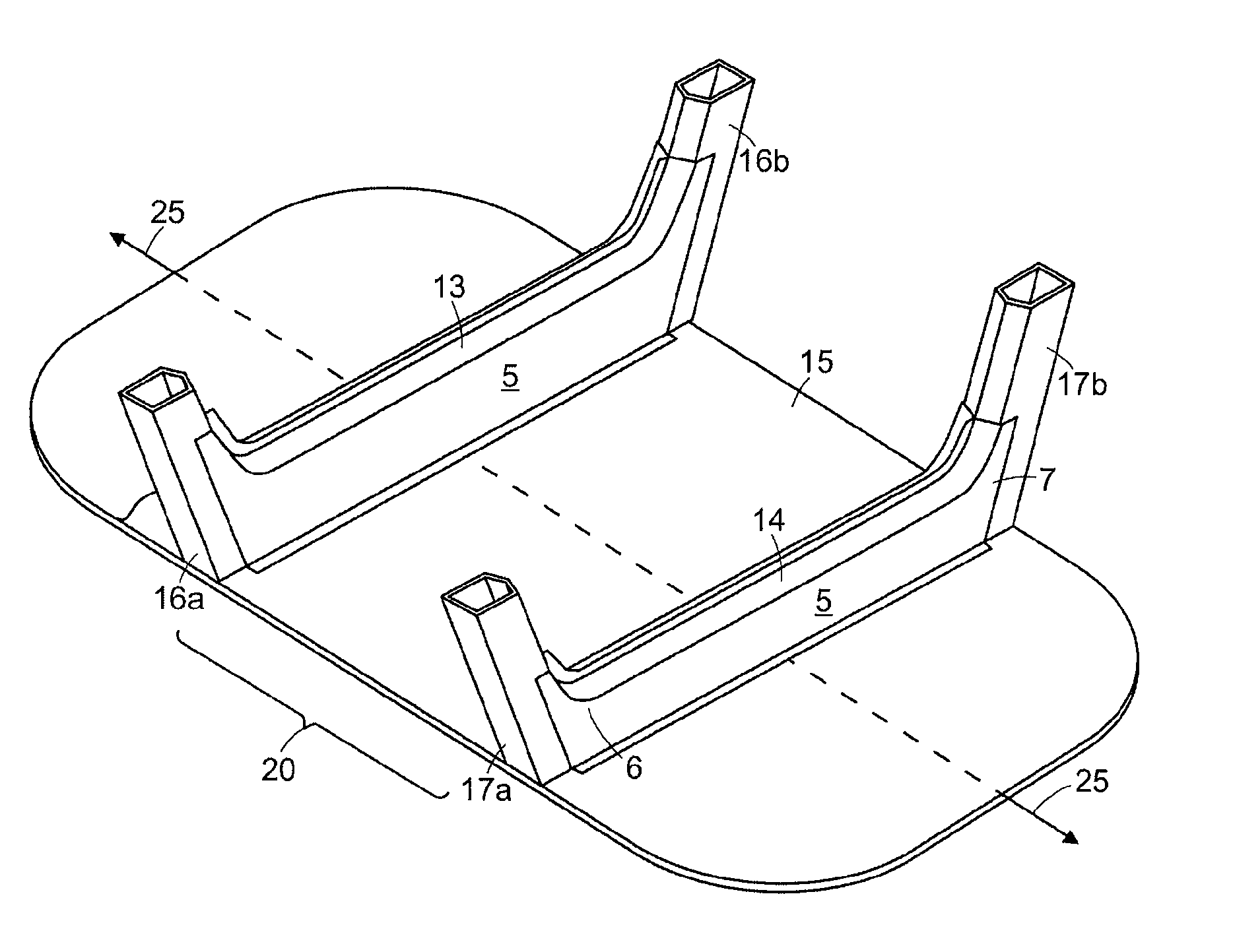 Reinforced section